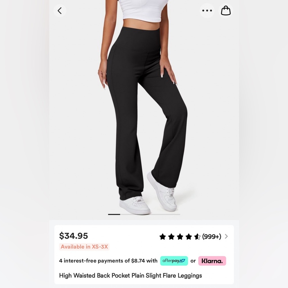 Halara flare leggings